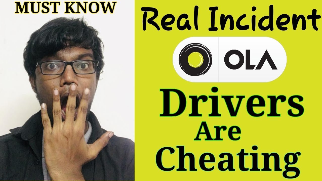 OLA Drivers Tricks To Get More Money Real Incident Tamil YouTube