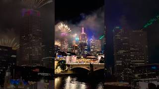 Melbourne Australia 2025 New Year’s Eve Fireworks