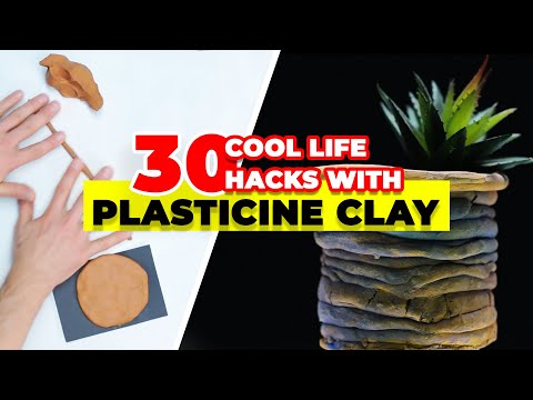 30 Super Cool Life Hacks with Plasticine Clay - Red Balloon Media