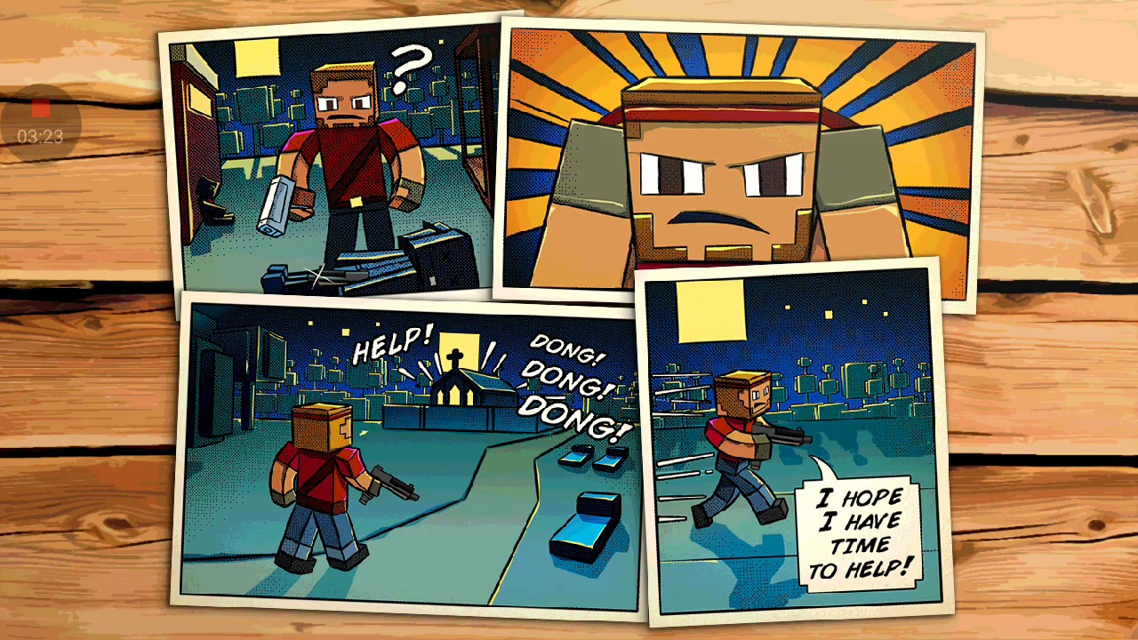 Demon Stone vs pixelated world pixel gun 3D