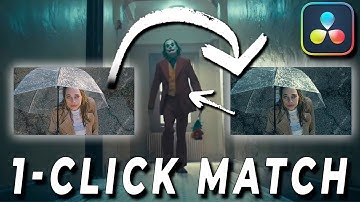 COLOR GRADE Match FAST in DaVinci Resolve 17 | Quick Tip Tuesday!