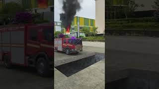 Fire engine | Special effects | 3d animation | future technology imagination