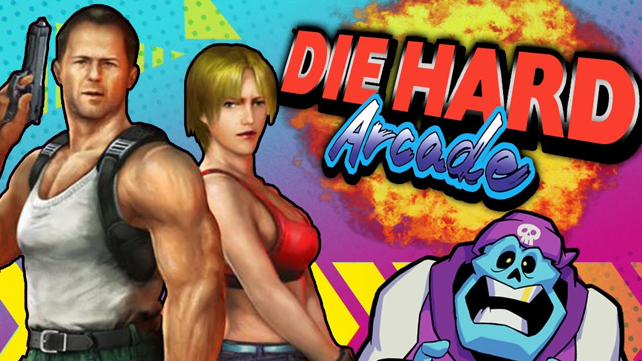 Welcome to the party, pal! - Die Hard Arcade/Dynamite Deka Remake (PS2)