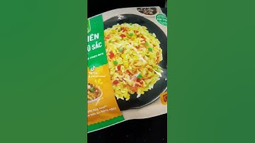 Cơm chiên hải sản ngũ sắc xuất sắccc #Kingfoodmart