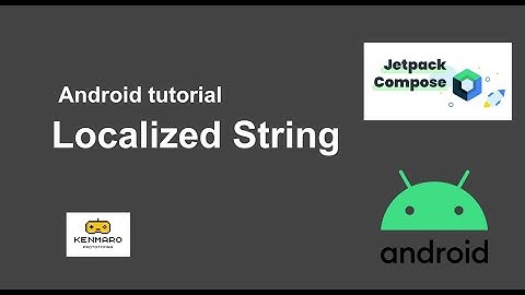 Localized String with Android using Jetpack Compose