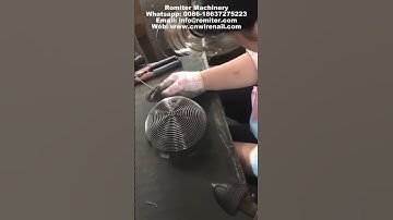 Manual Spider Strainer Coil Winding Machine