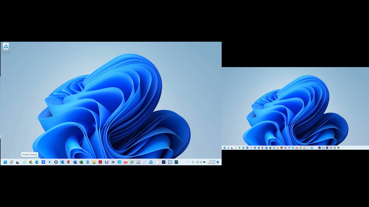 Split View Monitor View Double Monitors View Split Monitors (System) - YouTube