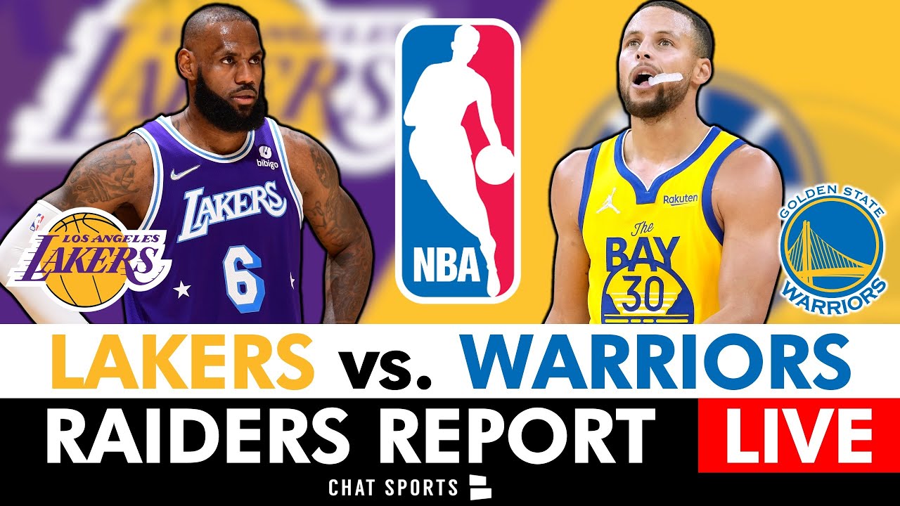 NBA Playoffs Live Streaming Scoreboard, Lakers vs. Warriors Game 2 |  Raiders Report Watch Party - YouTube