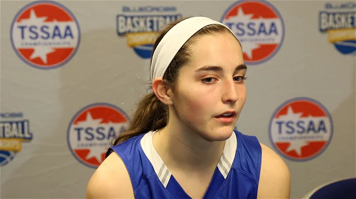 Post game interview with Coach White and Keeley Ca...
