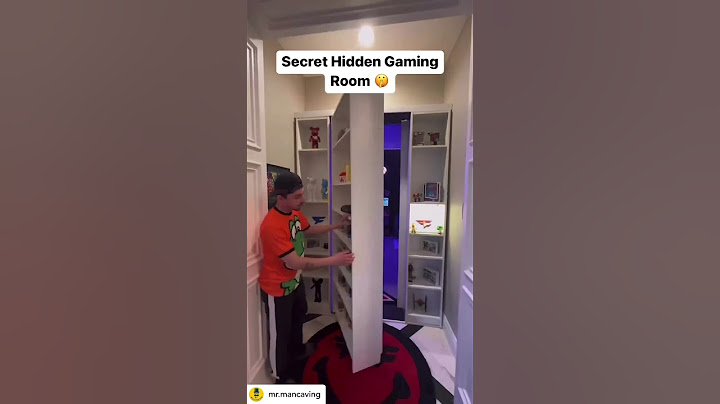 Secret hidden gaming room! #mancave #mancaveideas #gamersetup #gamingroom  #gamingsetup