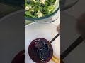 Lovender salad من كل بلد / فرنسا blueberry blue cheese salad (roquefort) #lovender #salads #healthy