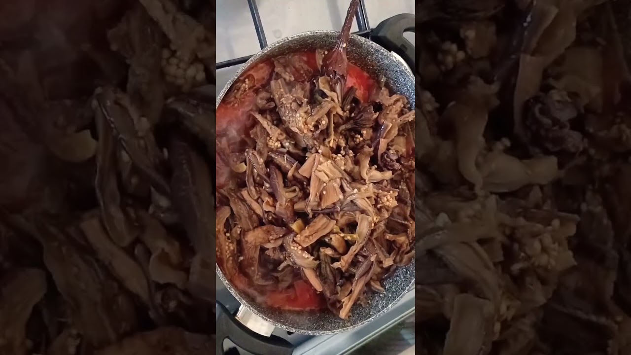 KURU PATLICAN YEMEĞİ TARİFİ TAKİP ETMEYİ UNUTMAYIN CANLAR ????????????