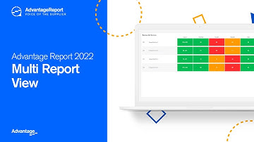 Advantage Report Voice of the Supplier 2022 | Multi Report View Demo