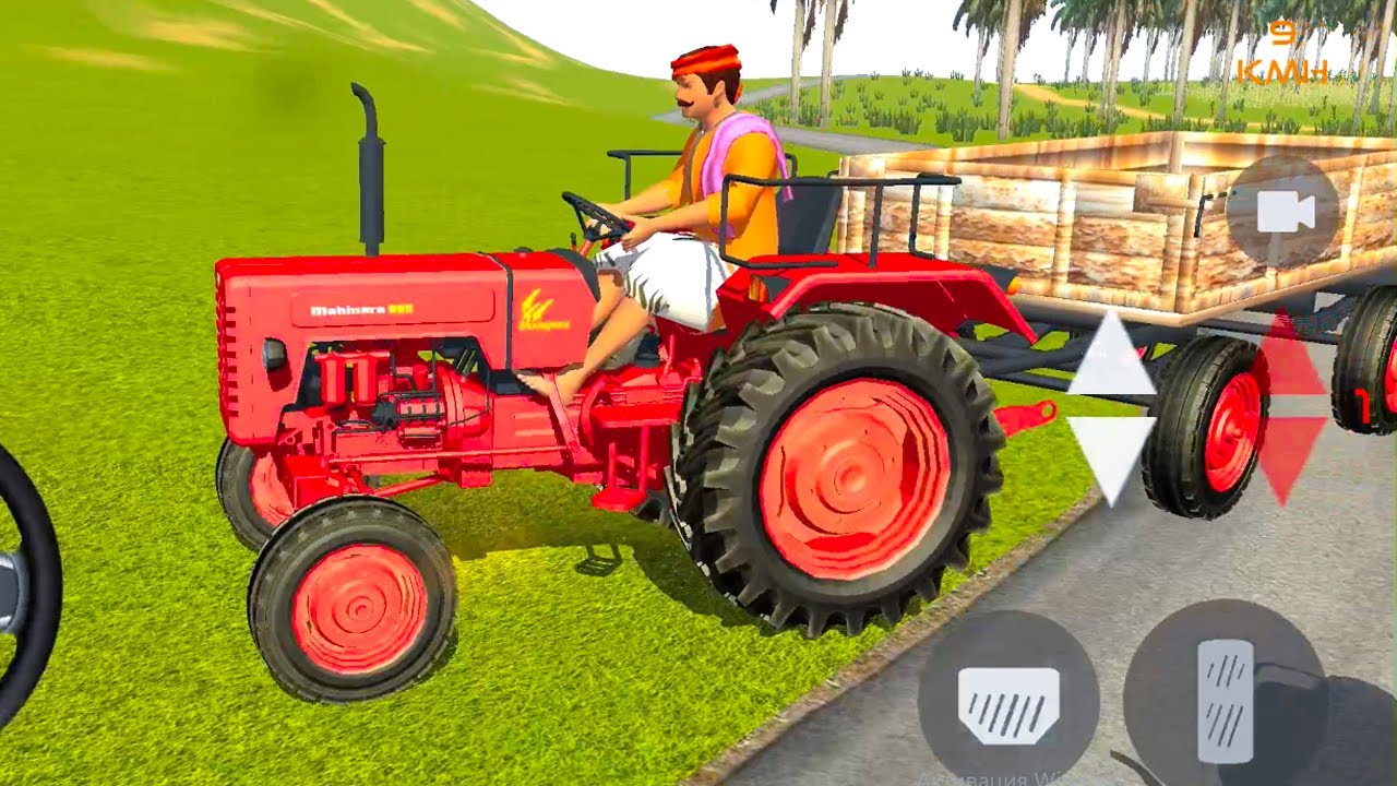 Indian tractor driving 3d Fast Indian tractors driving 22 gameplay