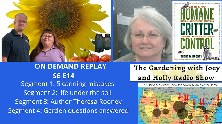 Audio S6E14 5 canning mistakes, life under the soi...