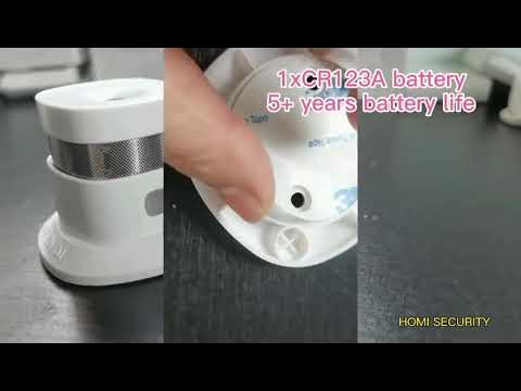 Heiman Zigbee Smoke Detector, Fire Alarm Sensor Zigbee Compatible With Kaku  Home Assistant, Conbee - Youtube