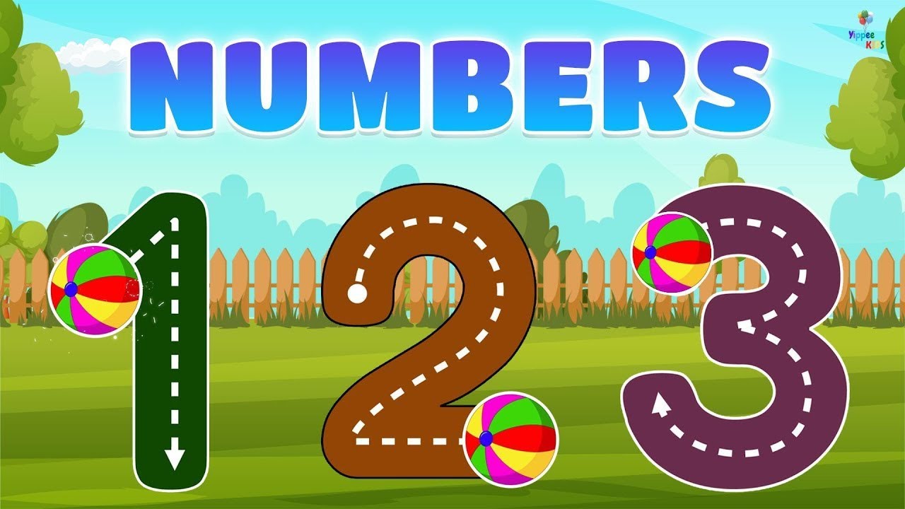 1 से 10 तक गिनती | 1 to 10 Tracing Counting for Kids | Numbers Writing Practice