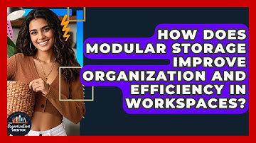How Does Modular Storage Improve Organization and Efficiency in Workspaces?