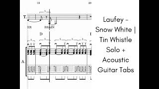 Laufey - Snow White | Tin Whistle solo + GuitarTabs