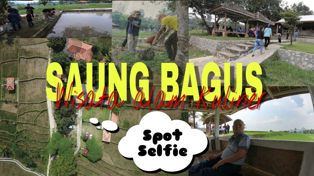 Wisata kuliner  alam SAUNG BAGUS BOGOR JAWA  BARAT  YouTube