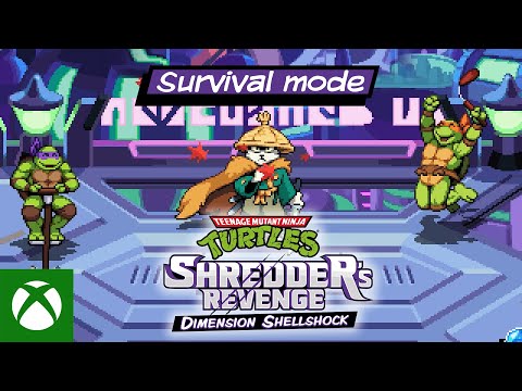 Teenage Mutant Ninja Turtles: Shredder&#39;s Revenge – Dimension Shellshock Survival Mode reveal