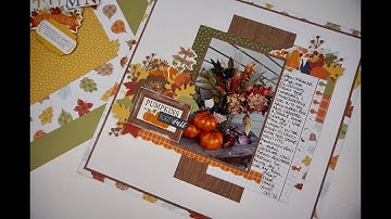 Scrapbook Layout # 260 (Fall Fever/Echo Park)