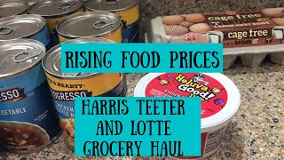 Rising Grocery Prices | Harris Teeter and Lotte Grocery Haul