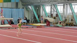 Спортивная гимнастика 😻 первые соревнования ♥️ 3 юношеский разряд ♥️#вольные🔥