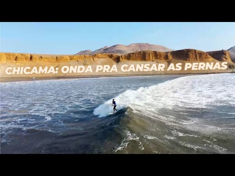 A esquerda mais longa do mundo - #Chicama : onda pra cansar as pernas #Peru #Surfing #SurfTrip