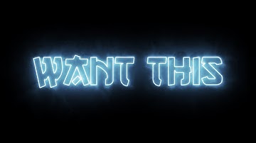 Neon Text Intro | After Effects Tutorial (Saber - Plugin)