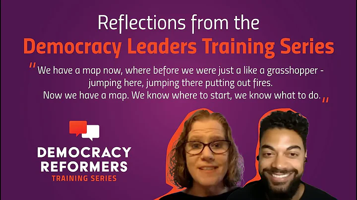 Reflections from RepresentUs' First-Ever Democracy Reformers Training Series