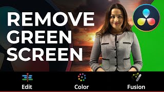 3 Easy Way to Remove a Green Screen in Davinci Resolve (EDIT/COLOR/FUSION)