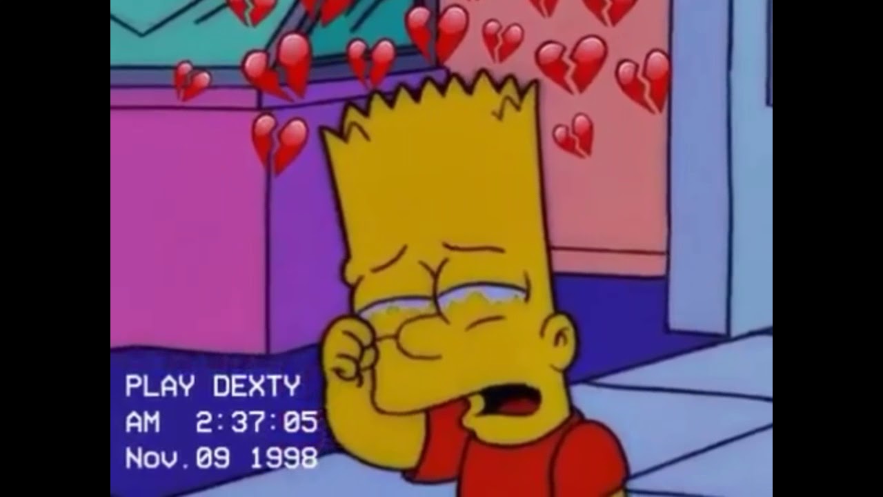 Bart simpsons (vídeo triste para status do whatsapp!💔😢💔) 