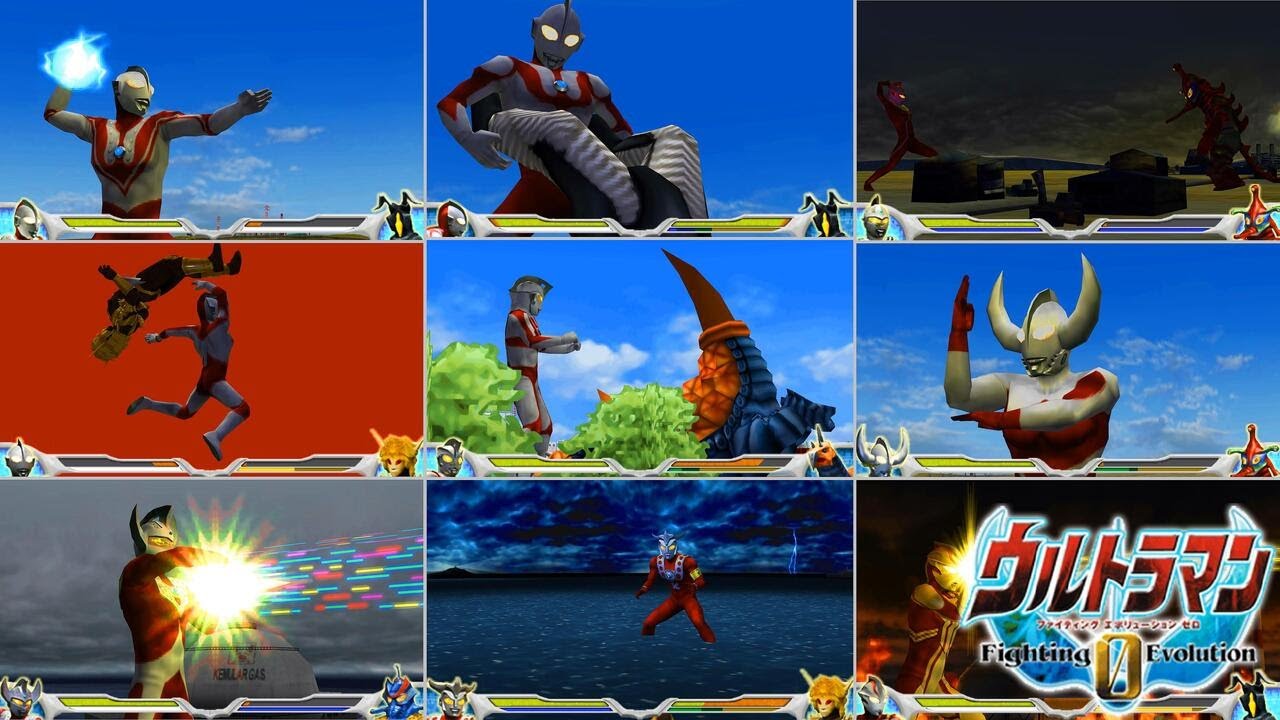 FE0】ウルトラマン Fighting Evolution 0 全特殊技集【必殺技】 - YouTube