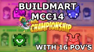 MCC14 Build Mart, but it's 4 TEAMS and 16 POV'S!