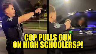 WATCH: Cop Pulls Gun on High Schoolers on Prom Night