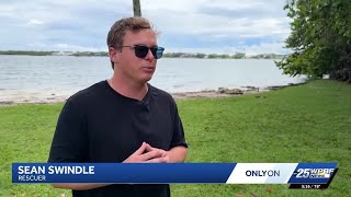 West Palm Beach man helps rescue boaters after catamaran crash