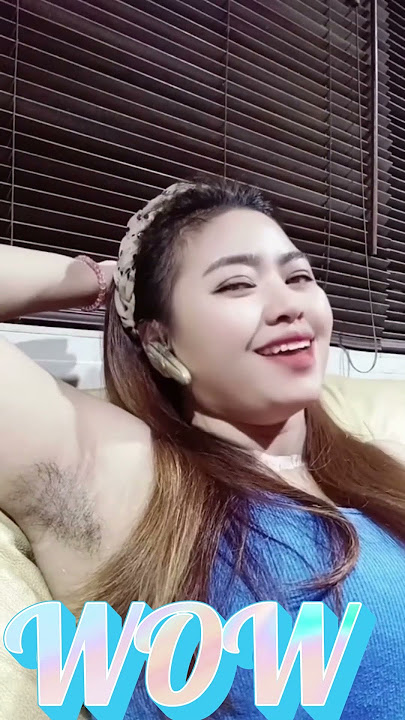wow cewek pamer ketek dengan Bulu Keteknya Asian Girl show armpit with hairy natural #pamerketek