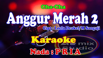 KARAOKE CHA-CHA NADA PRIA -  ANGGUR MERAH 2
