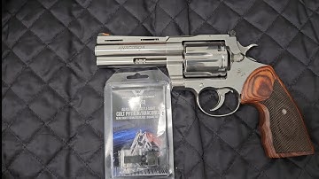 Colt Anaconda  Wilson Combat rear Sight install