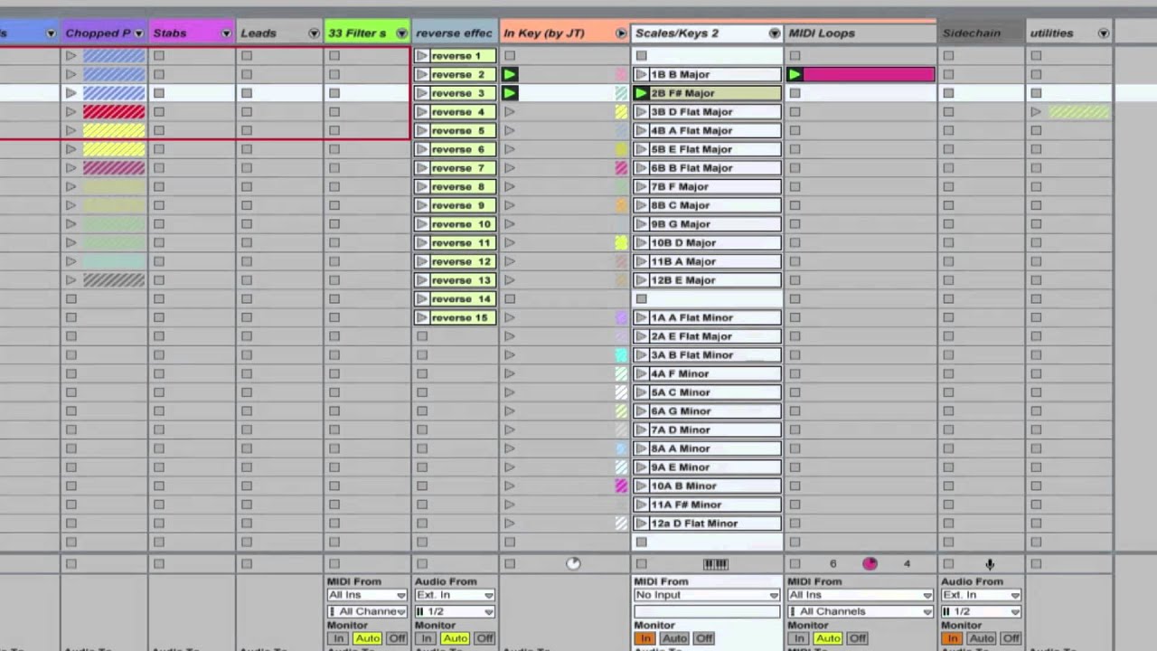 Ableton Master Template Always In Key Tutorial Never Ableton Master Template Always In Key Tutorial Never Hit A Wrong Note
