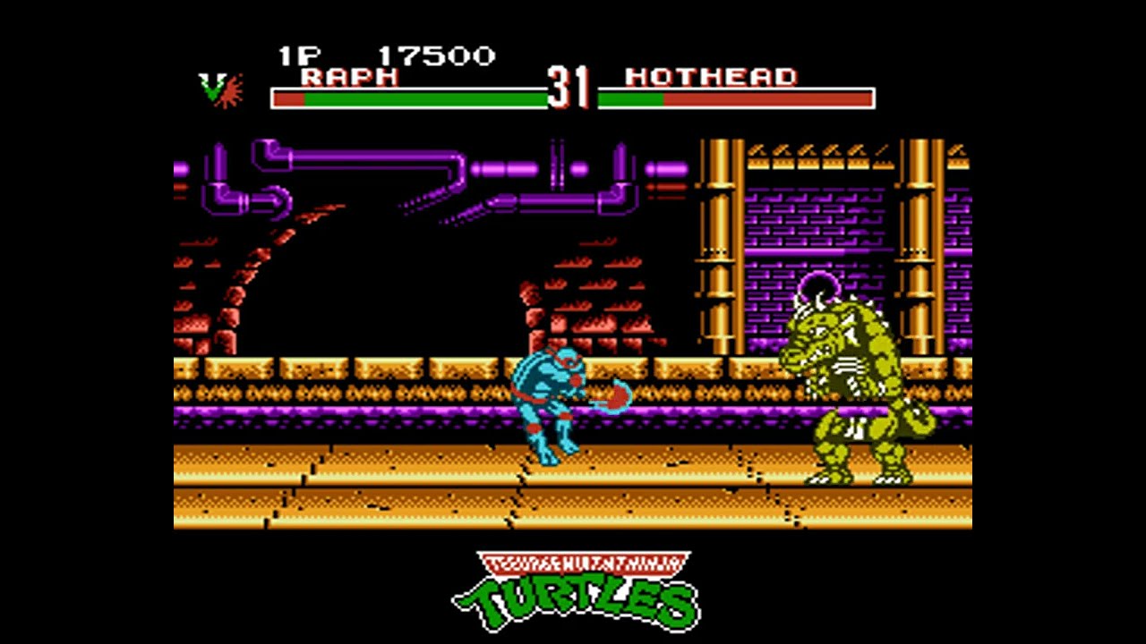 Turtles Tournament Fighter - Hothead vs Raph