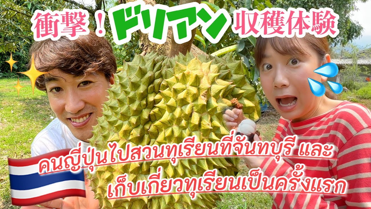ドリアンパパ subtitle]〈vlog #238〉Tacchan's path to becoming a durian master