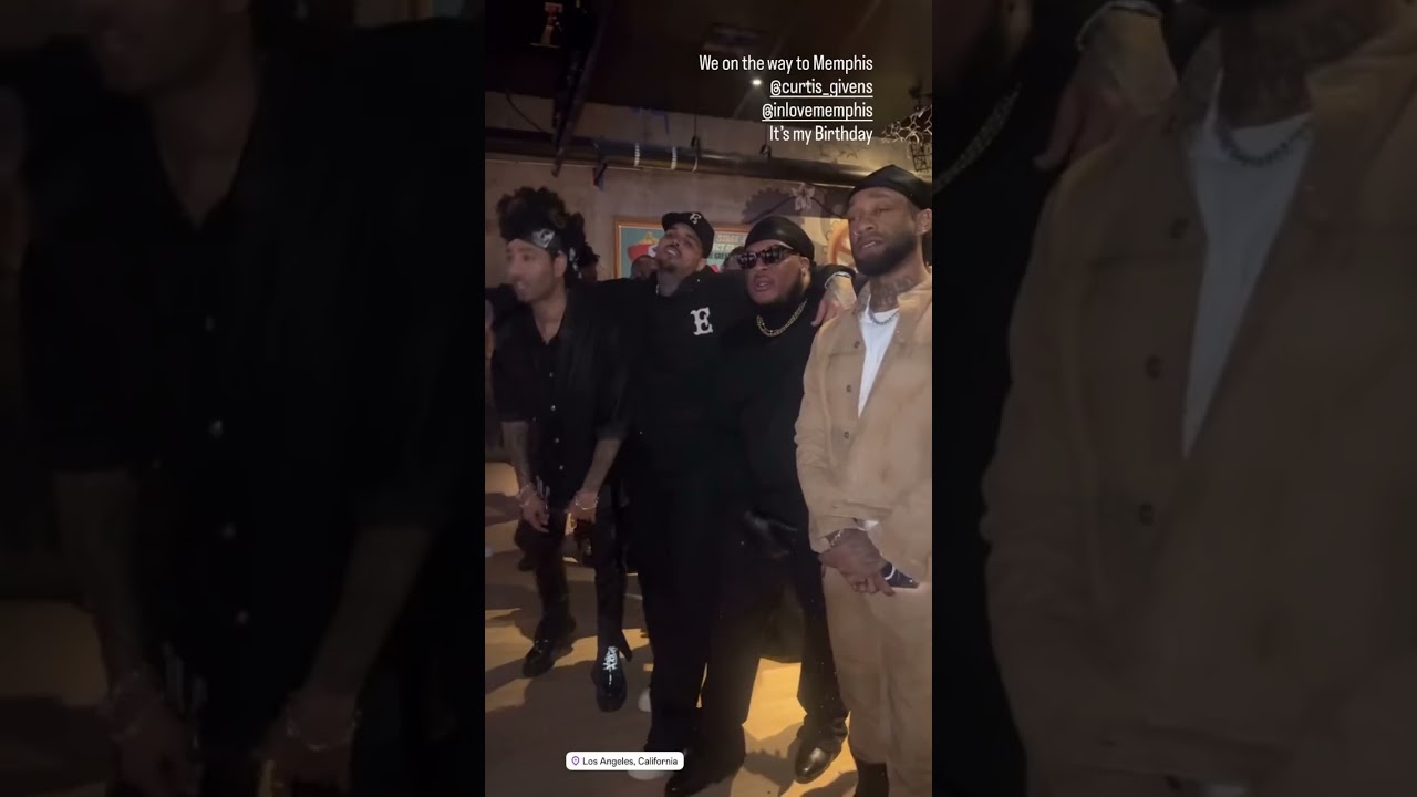 February 16 #chrisbrown celebrates the birthday of his friend.#breeze #breezy #love #new #trend #ias