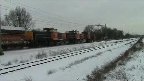 Railion/DB Schenker Rail 6429 leads empty iron ore Train at Blerick,the NL