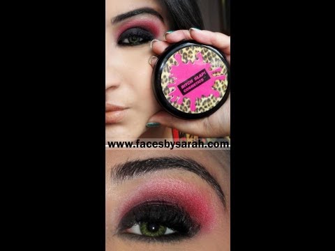 Red&BlackSmokey Eyes (B.Slap & Sugarpill)