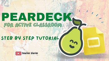 PEARDECK IN GOOGLE SLIDES STEP-BY- STEP-TUTORIAL | Easy to follow