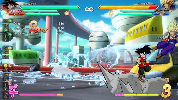 [DBFZ] Goku GT, A21 and SSJ Goku - Sparkless TOD 100%