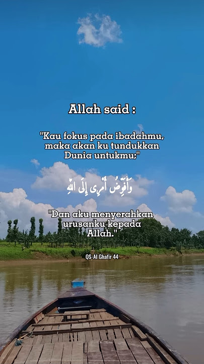Kulo pasrah gusti.. #motivation #motivasidirisendiri #story