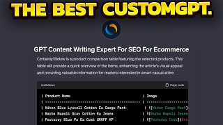 I Made The Most Powerful CustomGPT SEO Blogger